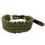 Hundehalsband Paracord FERO Dark Olive