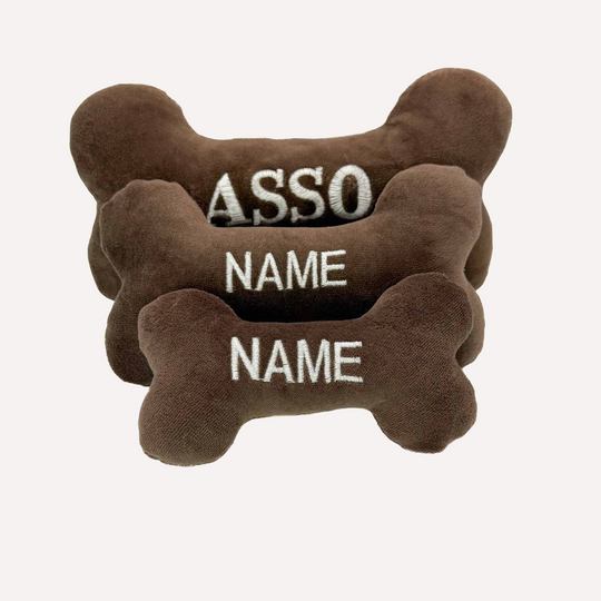 Personalisierbarer Kuschelknochen KUNO