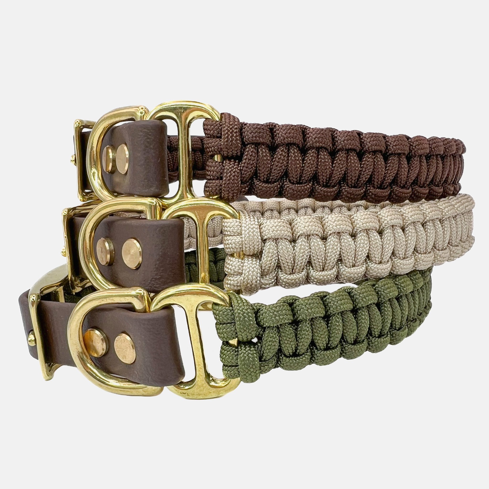 Hundehalsband Paracord CLEO Caffè Latte