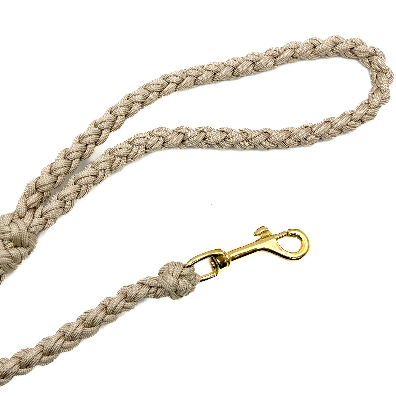 Hundeleine Paracord EDITHA Caffè Latte