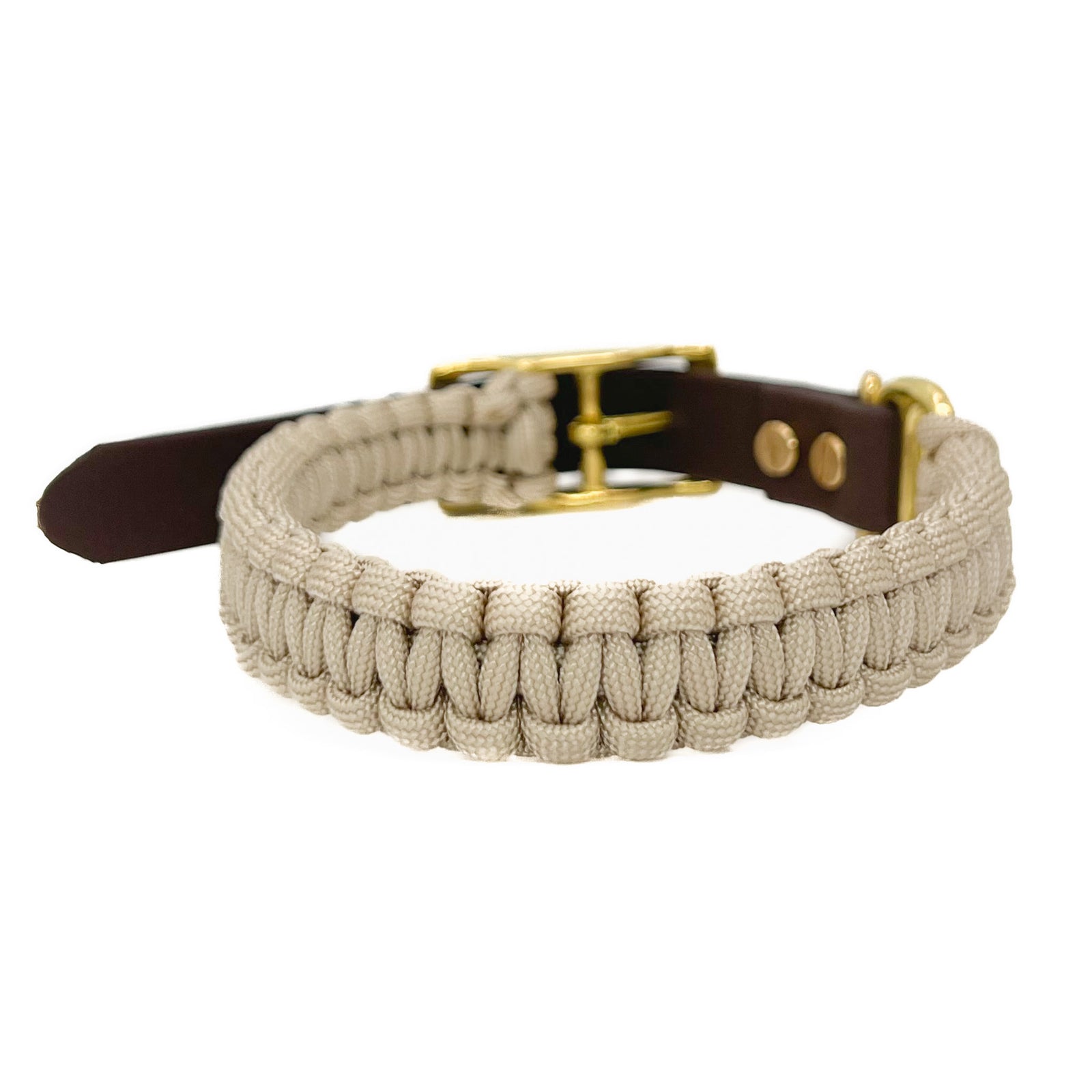 Hundehalsband Paracord CLEO Caffè Latte
