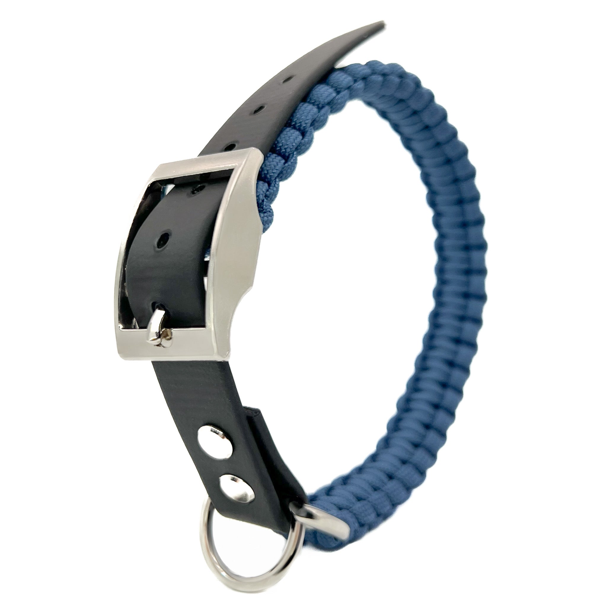 Hundehalsband Paracord CLEO Storm Blue