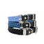 Hundehalsband Paracord CLEO Storm Blue