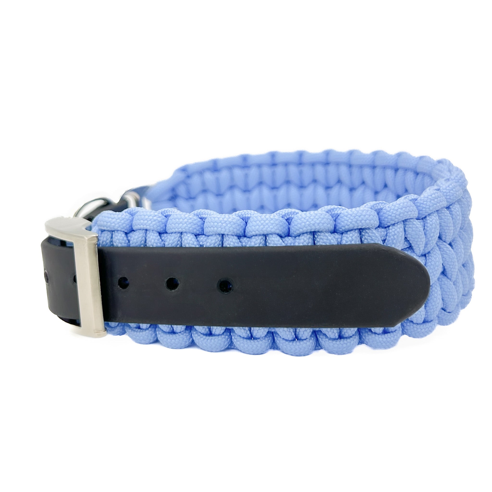 Hundehalsband Paracord FERO Ice Blue