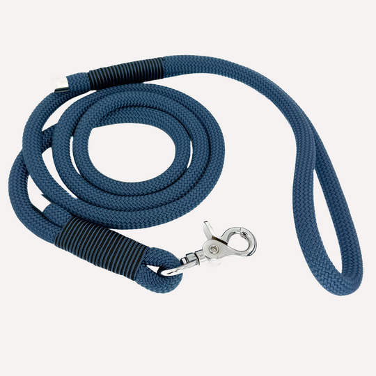 Hundeleine Nylon NERO Storm Blue
