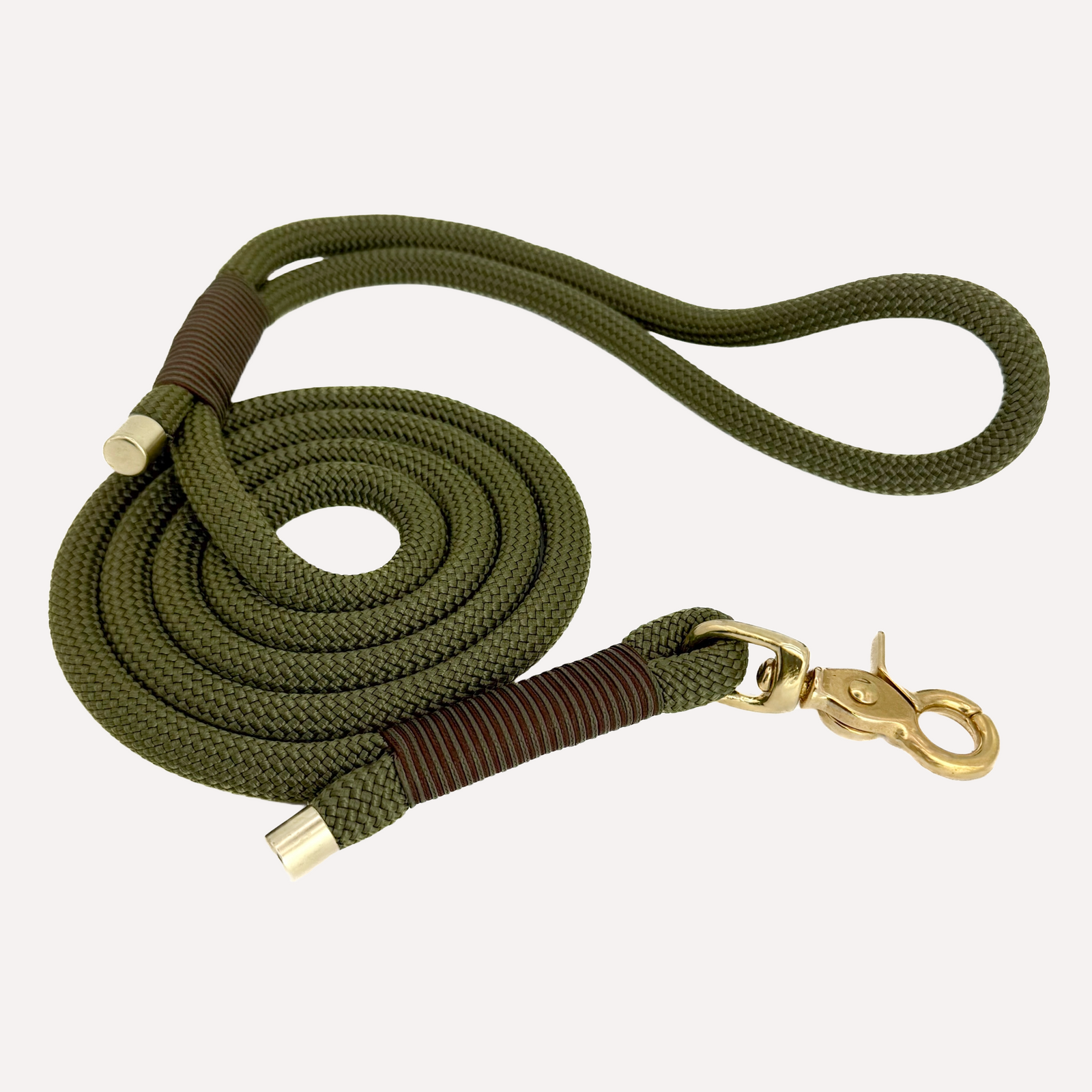 Hundeleine Nylon NERO Dark Olive