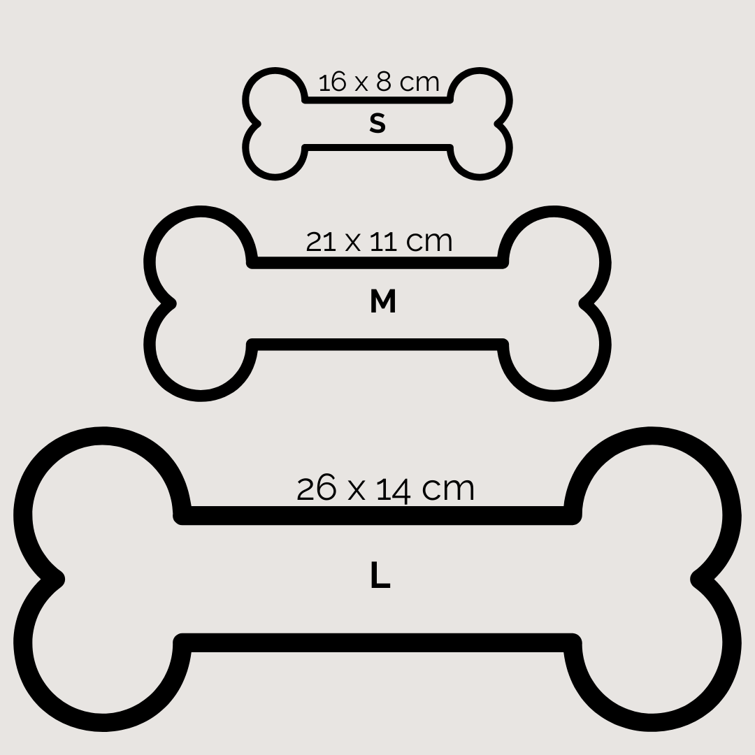 Personalisierbarer Kuschelknochen KUNO