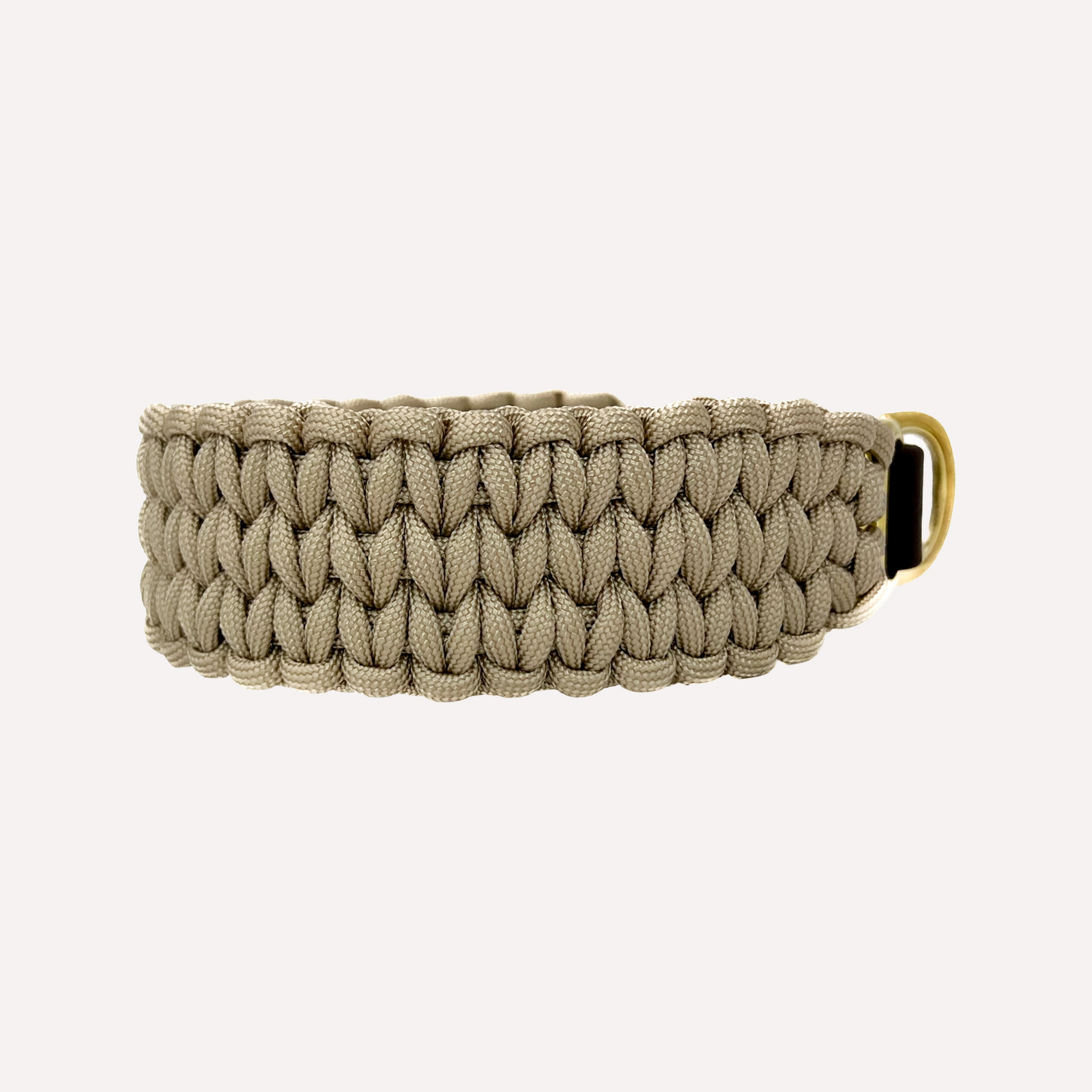Hundehalsband Paracord FERO Caffè Latte