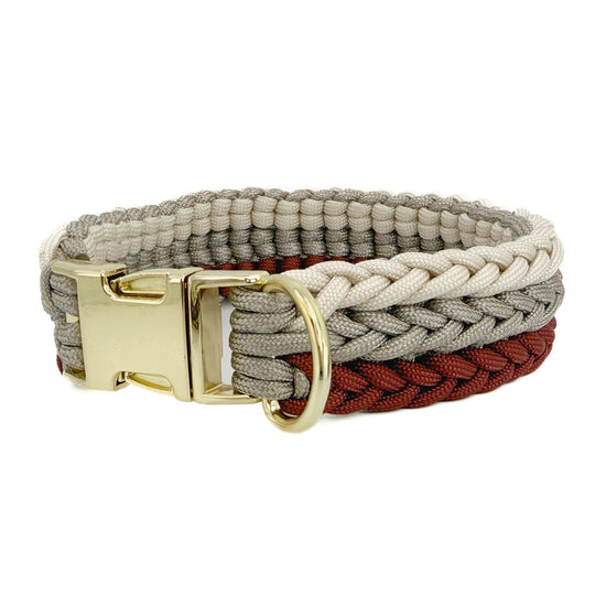 Personalisierbares Hundehalsband FRANKA mit Klickverschluss