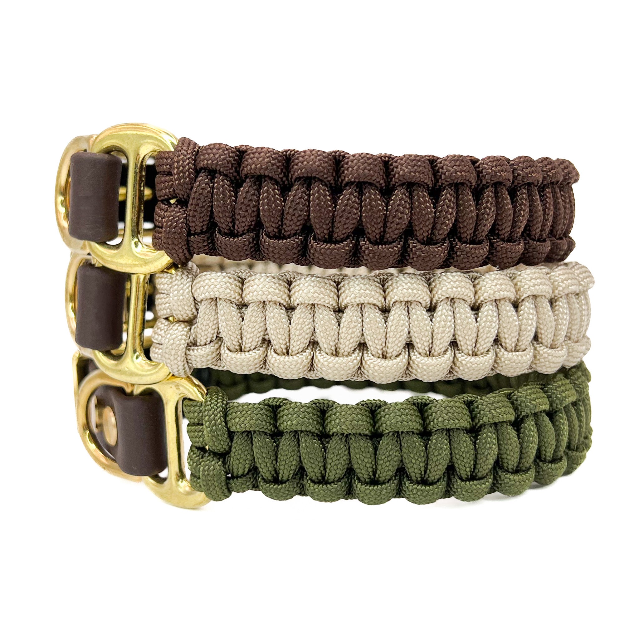 Hundehalsband Paracord CLEO Caffè Latte