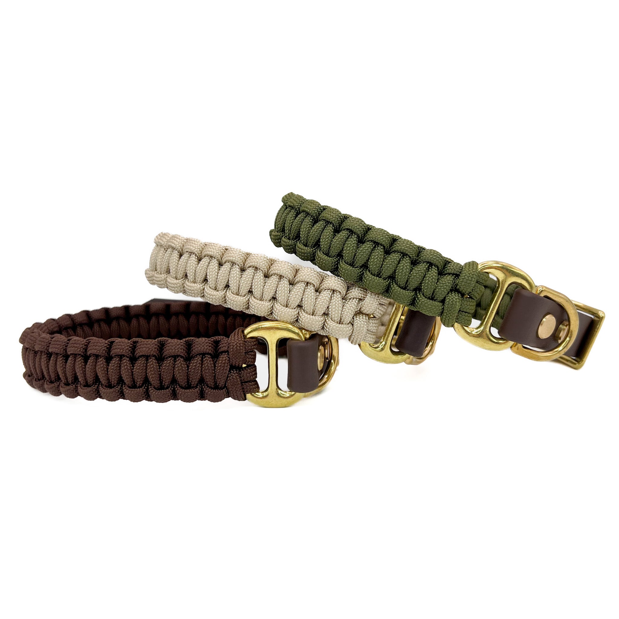Hundehalsband Paracord CLEO Caffè Latte