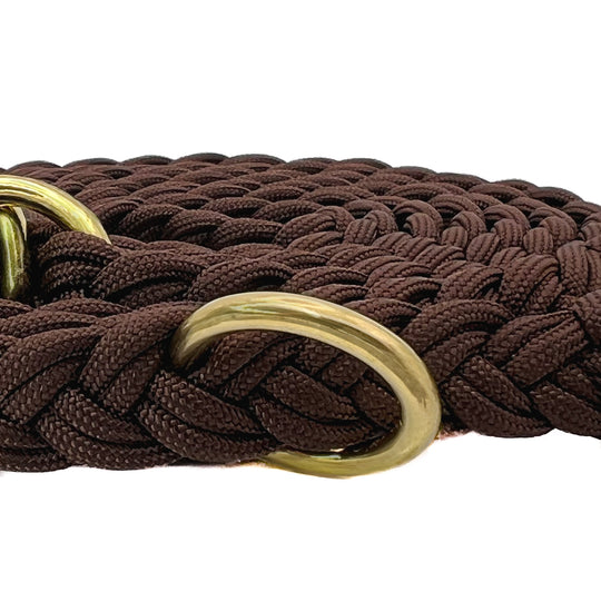 Hundeleine Paracord RUBEN Foggy Walnut