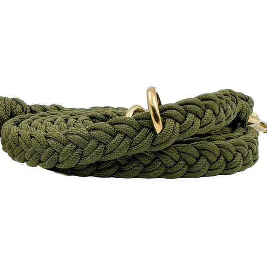 Hundeleine Paracord RUBEN Dark Olive