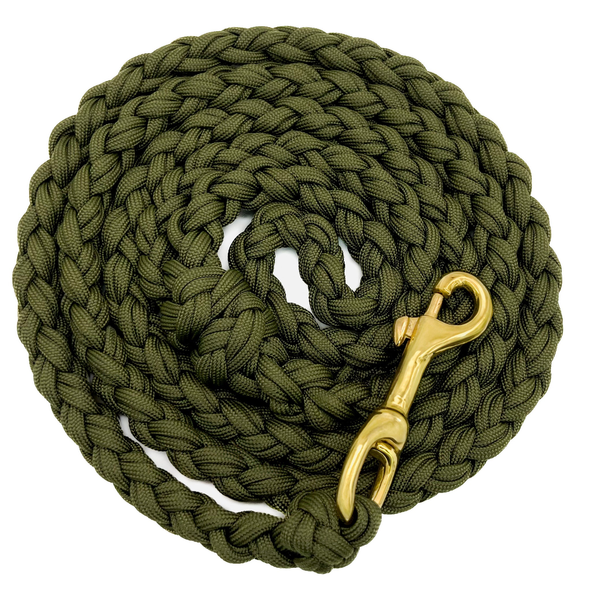 Hundeleine Paracord EDITHA Dark Olive