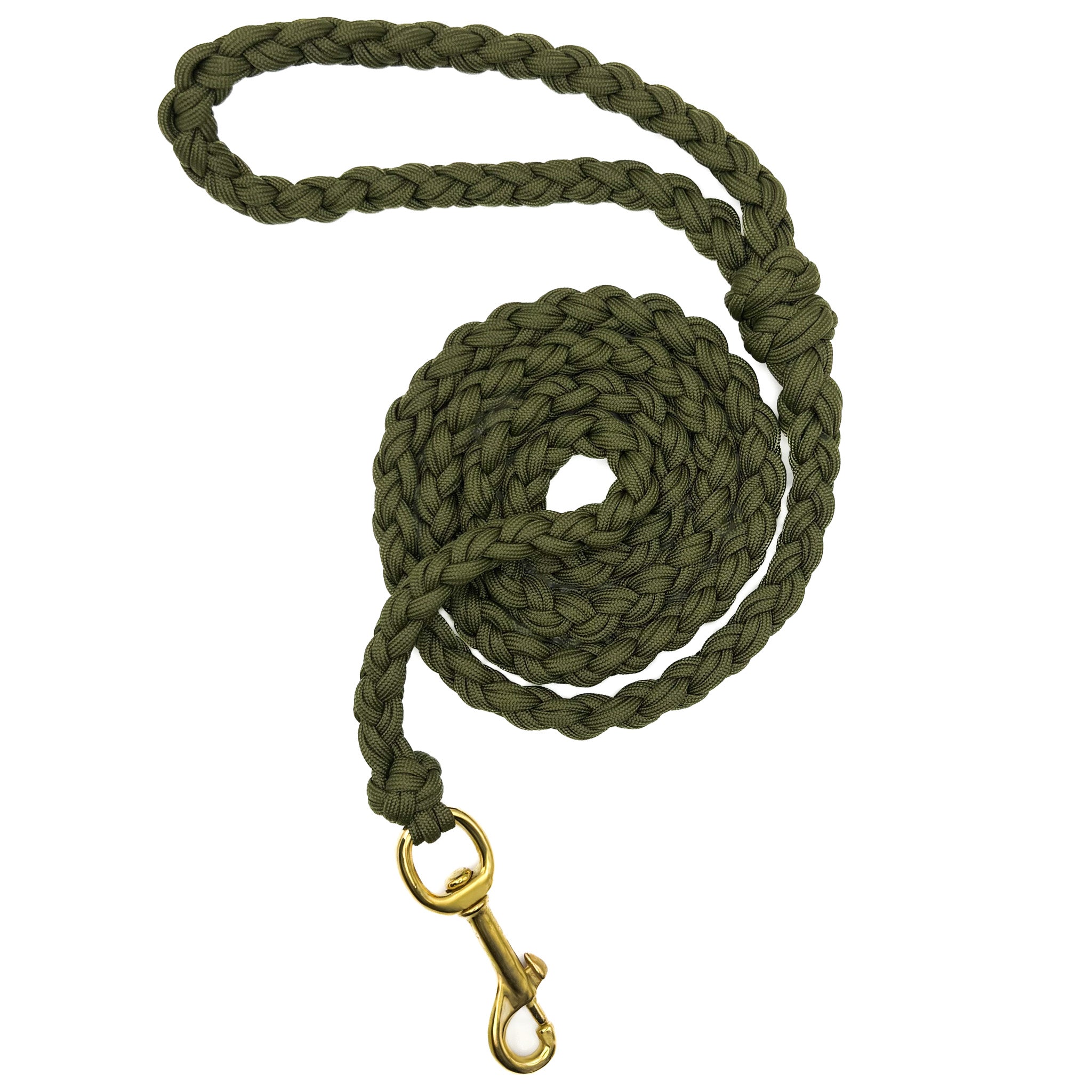 Hundeleine Paracord EDITHA Dark Olive