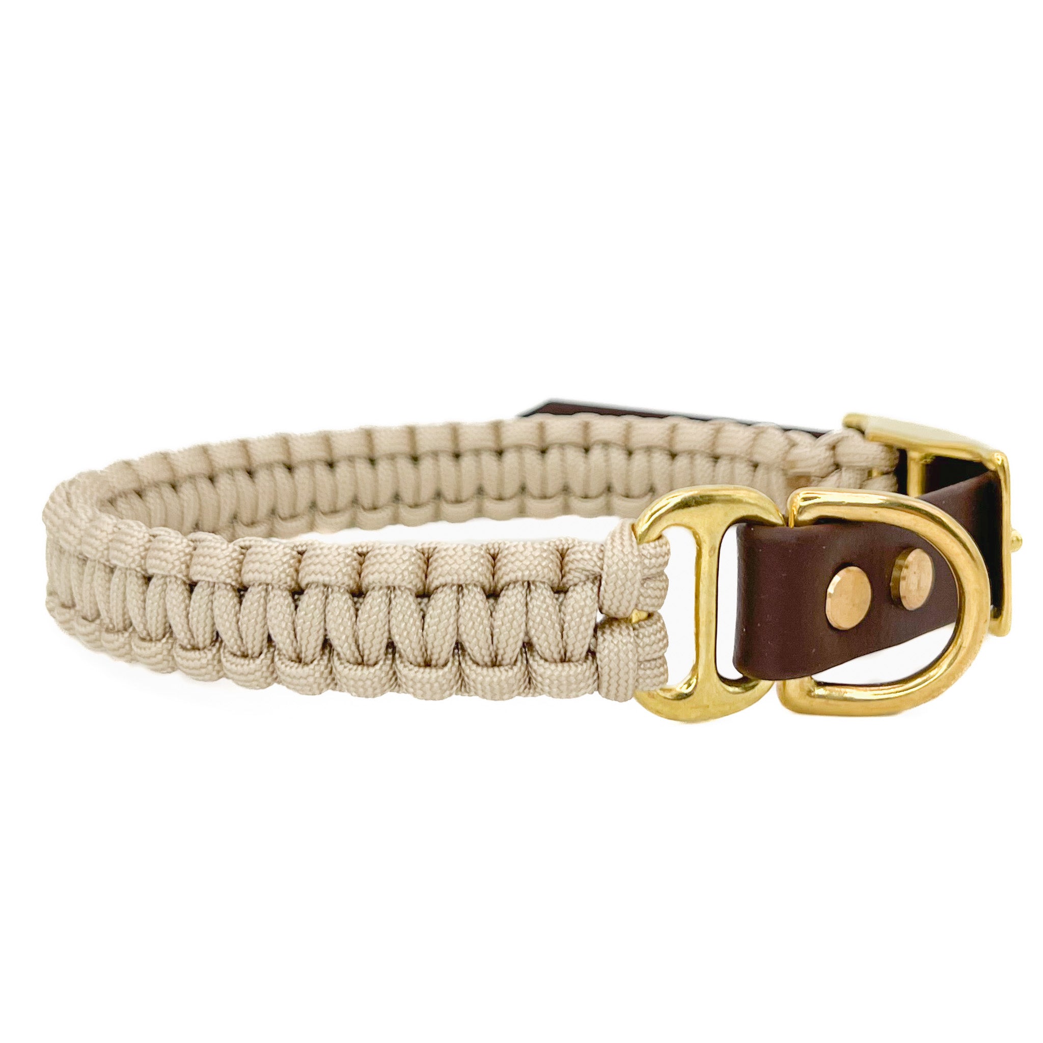 Hundehalsband Paracord CLEO Caffè Latte
