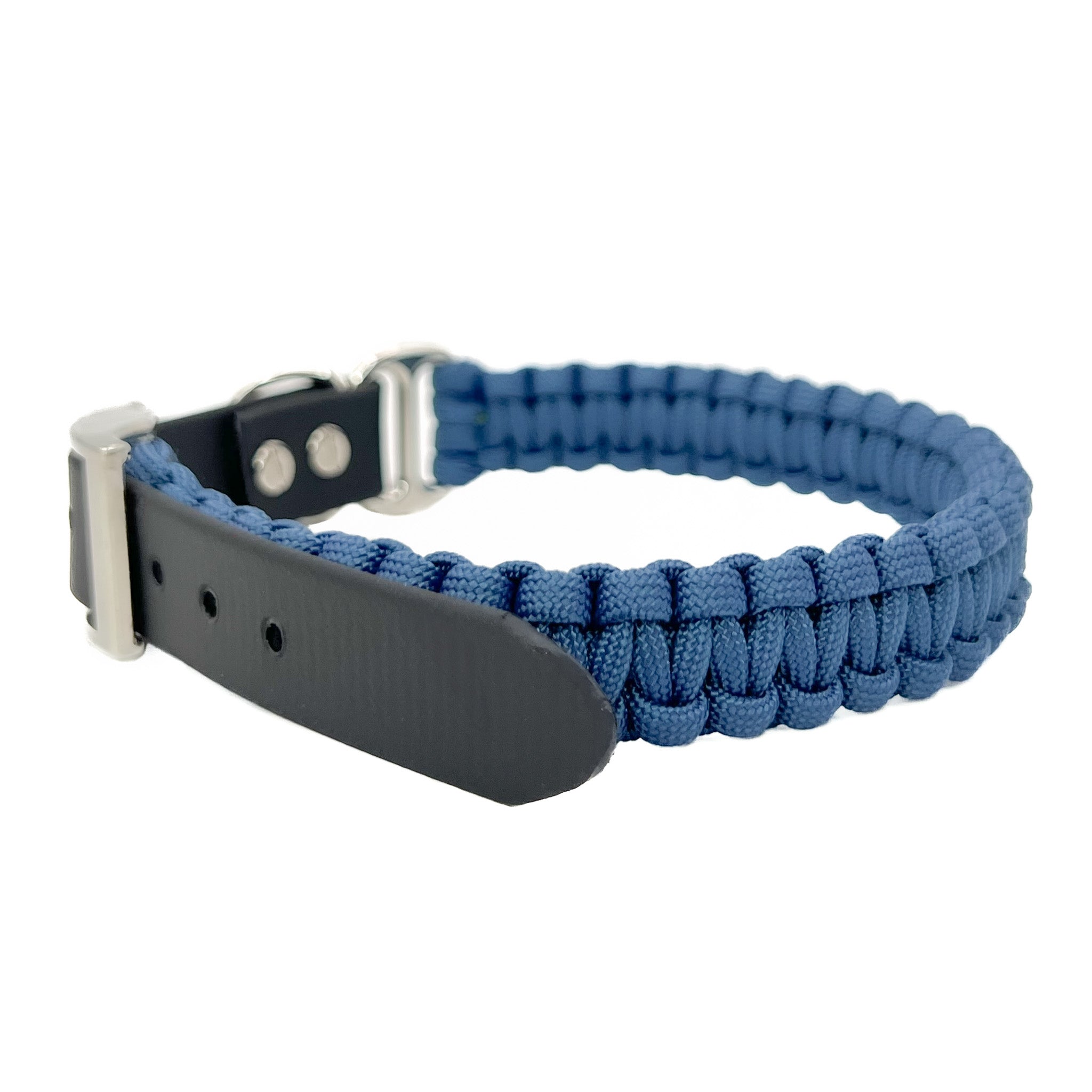 Hundehalsband Paracord CLEO Storm Blue