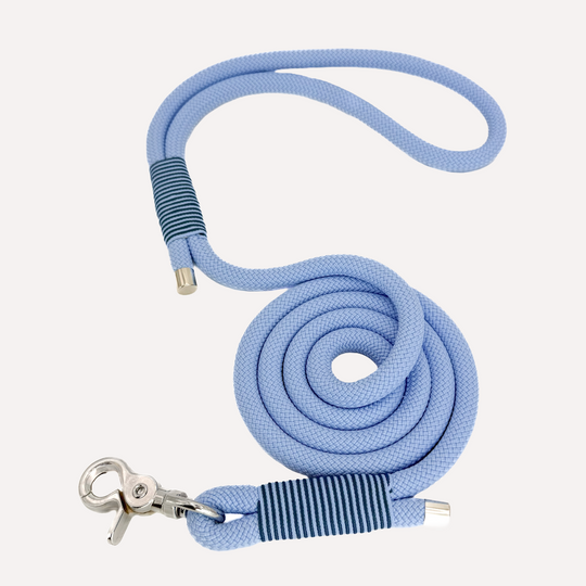 Hundeleine Nylon NERO Ice Blue