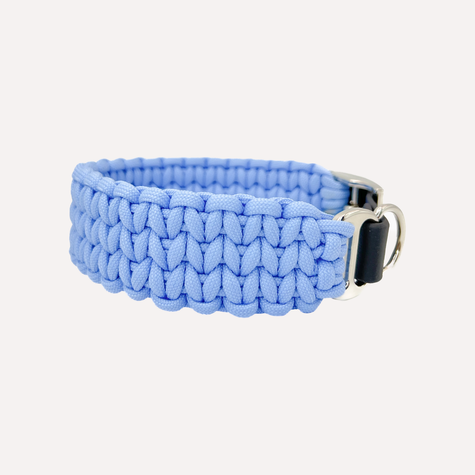 Hundehalsband Paracord FERO Ice Blue