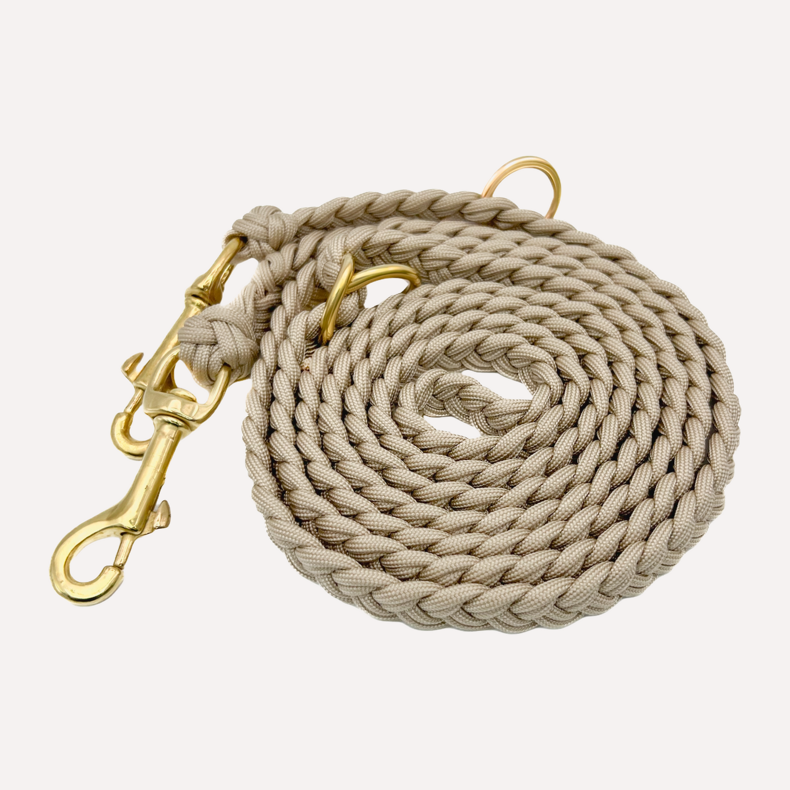 Hundeleine Paracord RUBEN Caffé Latte