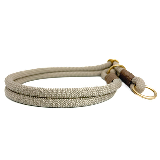 Zugstopp Hundehalsband THEO Caffè Latte